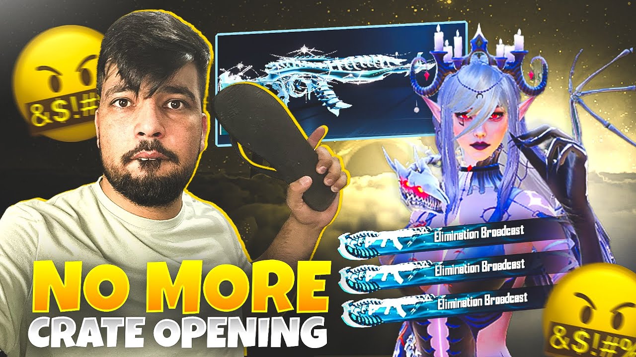 No More Pubg Mobile Crate Opening 🤬 | Reaper's Blessing And M762 Crate Opening