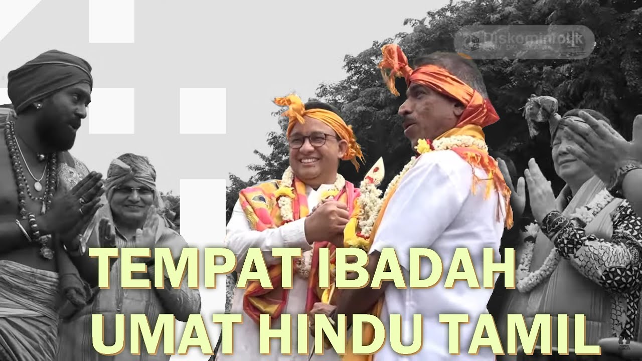 14 Feb 2020 Gub Anies Baswedan Meletakan batu Pertama Pembangunan Tempat Ibadah Umat Hindu