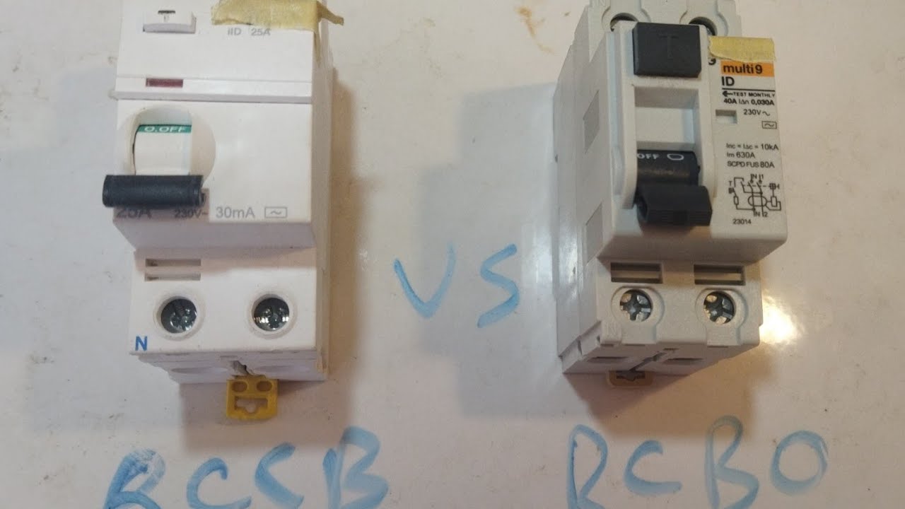 ايه الفرق بين القاطعين؟مع ان الاثنين ايرث ليكج ٣٠ ملي .اعرف الفرق بين.RCCB vs RCBO كفكره عمله