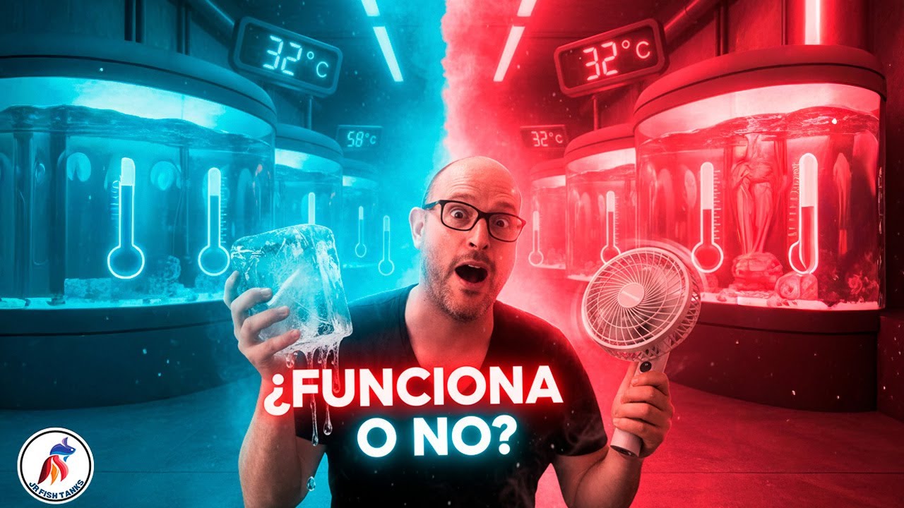 Probé TODOS estos MÉTODOS para enfriar mi acuario… y este fue el resultado ❄🐟