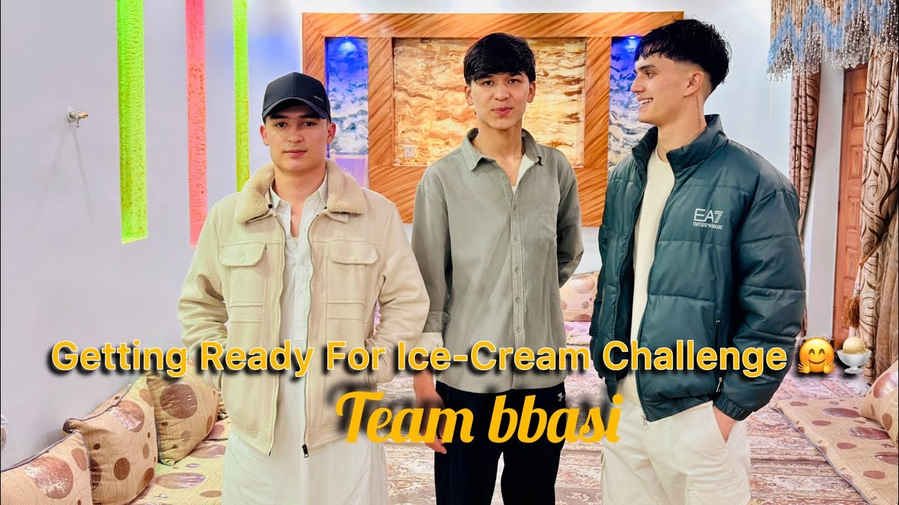 Getting Ready For The Ice-Cream Challenge 🍨😅