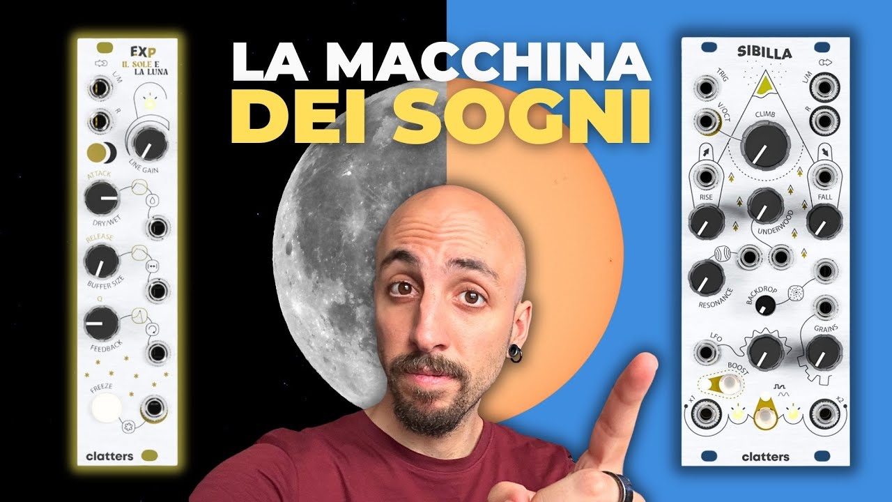 LA DRONE MACHINE DAI MILLE VOLTI: CLATTERS SIBILLA 🌛🌞