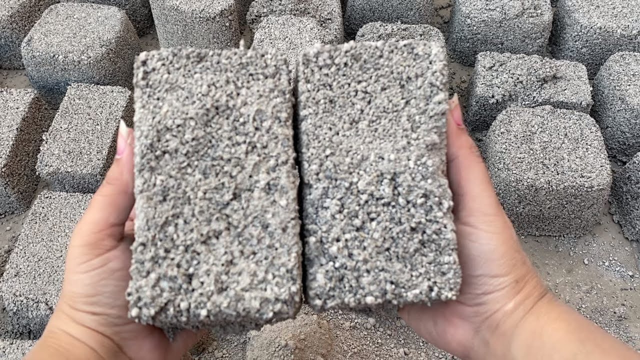 Dedicated to @gholaasmr9772 Marvellous asmr artist/ Grainy sandcement dry & pool crumbling