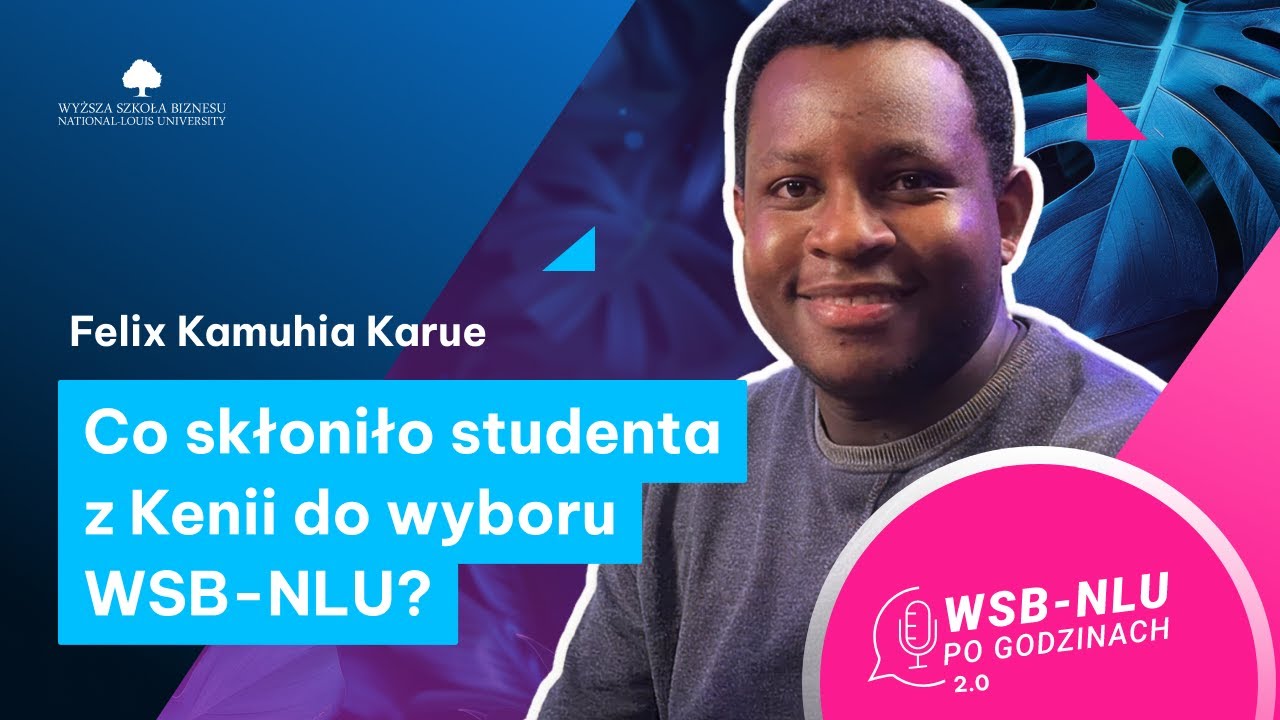 Studia w Polsce oczami studenta z Kenii – rozmowa z Felixem Kamuhia Karue 📹