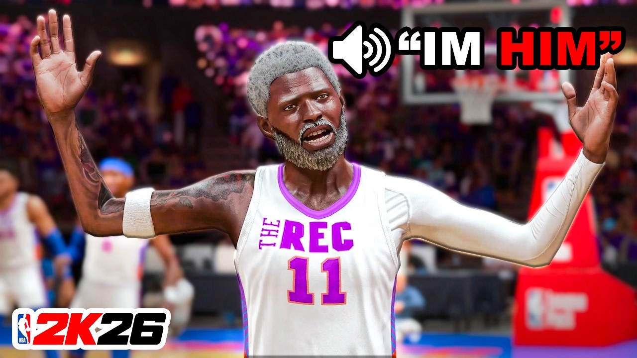 В режиме случайной игры в NBA 2K26 я играл с 