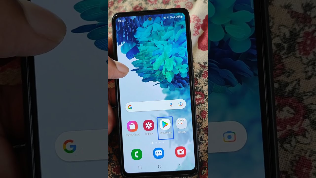 Как убрать синее поле на экране телефона Samsung | Проблема с синими квадратами на телефоне Samsu...
