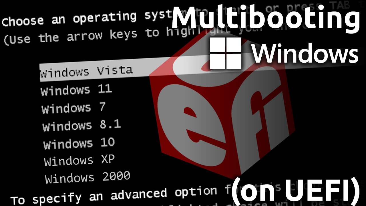 Multibooting Windows versions (on UEFI!)