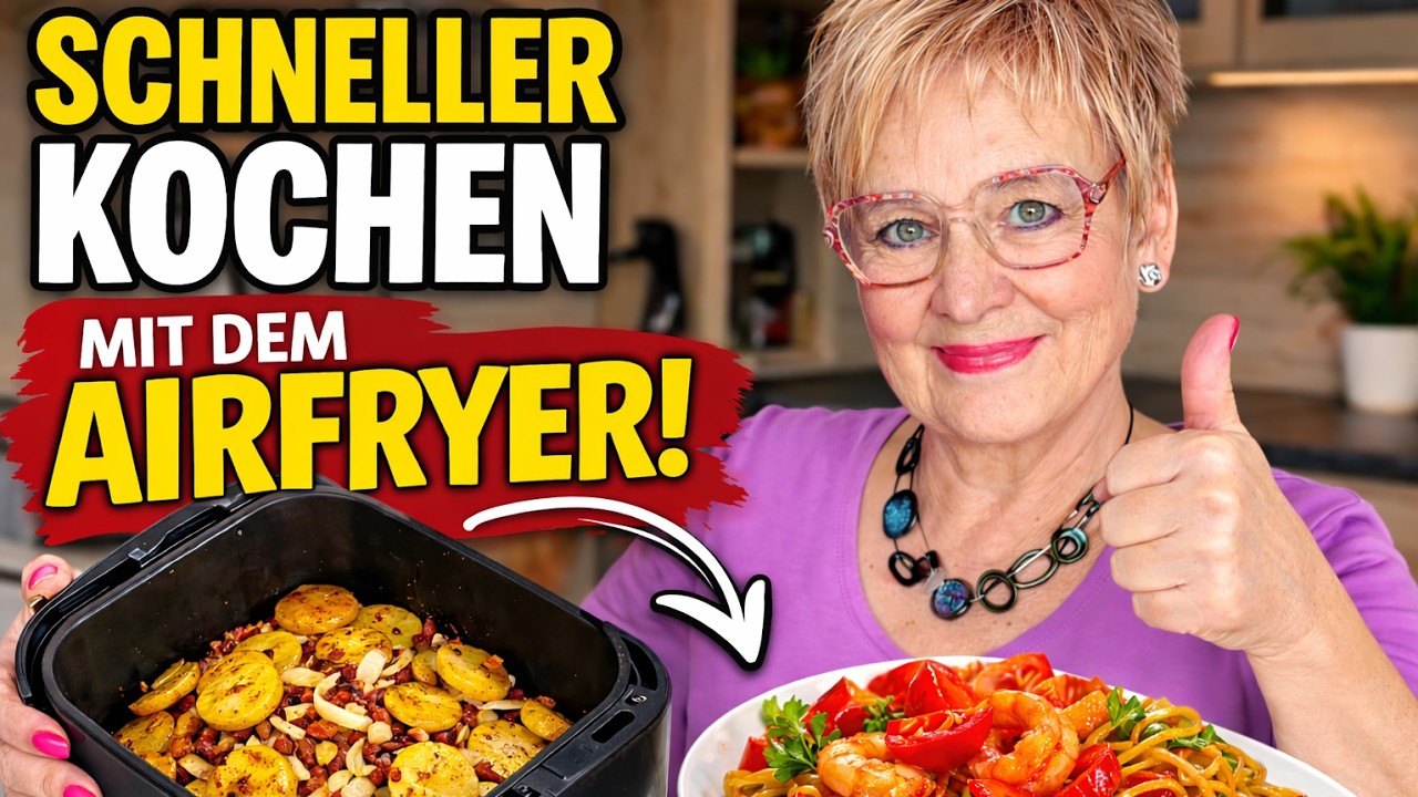 Kochen wie früher, nur schneller: Eine Woche voller Airfryer-Lieblingsrezepte