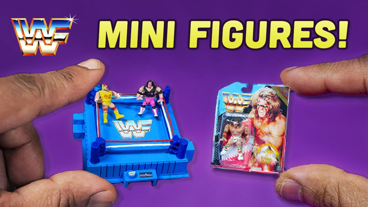Как сделать миниатюрные фигурки рестлеров WWF от Hasbro!