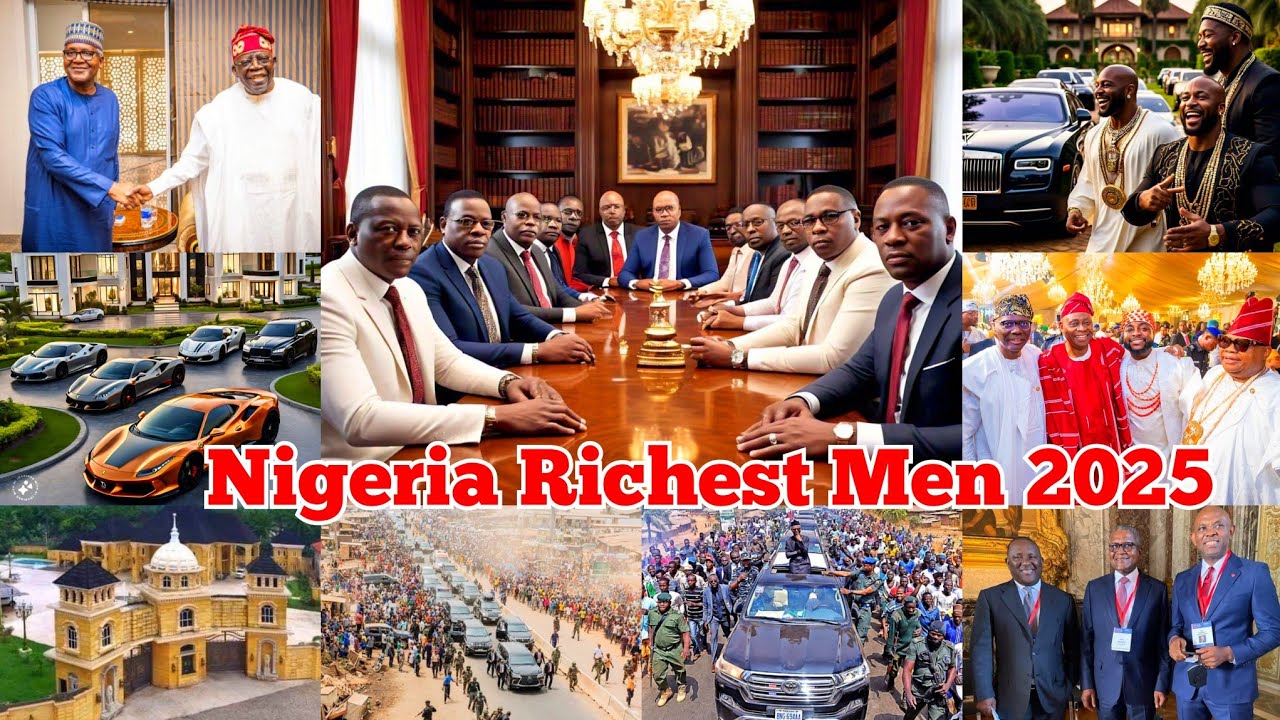 Top 20 Richest Men In Nigeria 2025. Networth, Cars, Mansion & Business