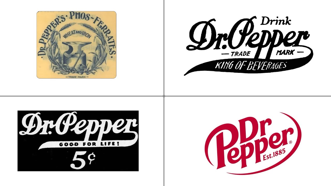Dr Pepper Logo History