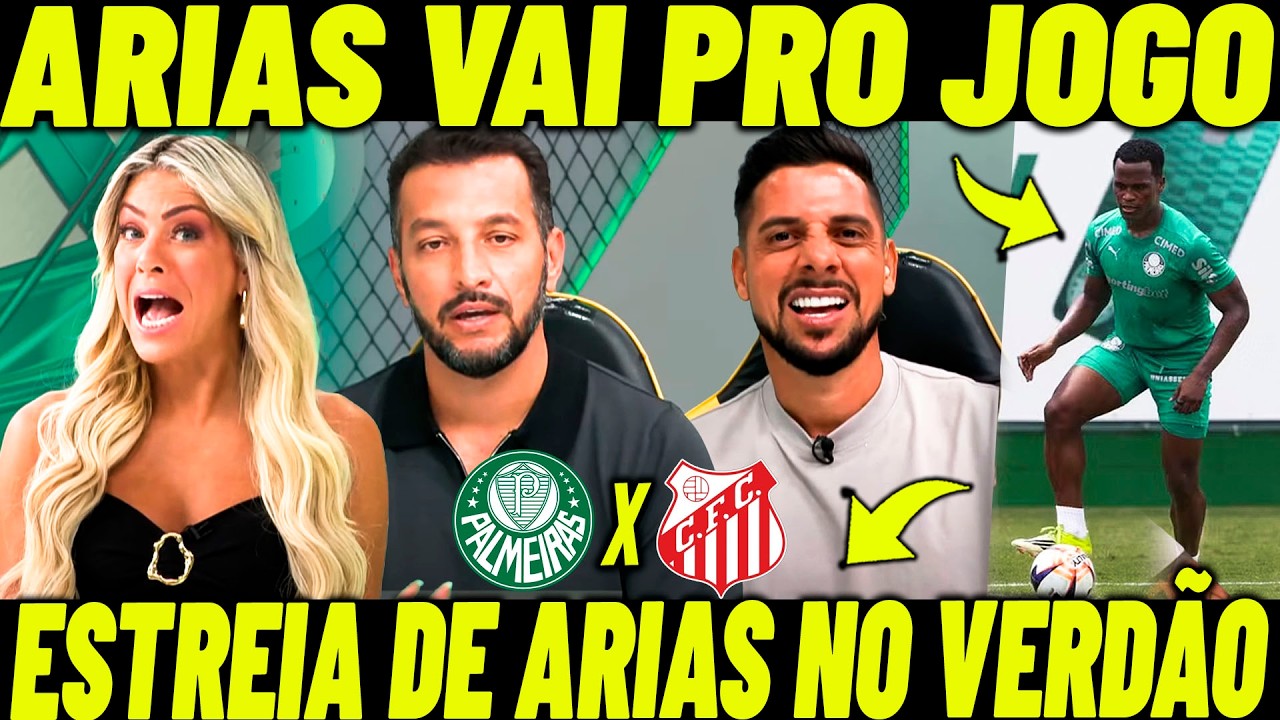ESTREIA DE ARIAS NO PALMEIRAS! NINO CHEGANDO NO VERDÃO? HERNAN TROUXE A INFORMAÇÃO!