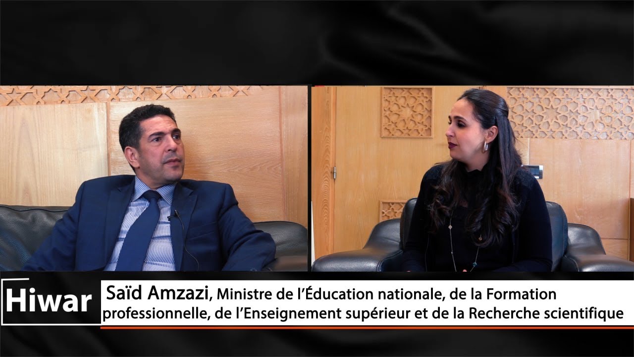[Emission Hiwar] Les r&eacute;v&eacute;lations de Sa&iuml;d Amzazi sur les dossiers chauds de l&rsquo;Education nationale