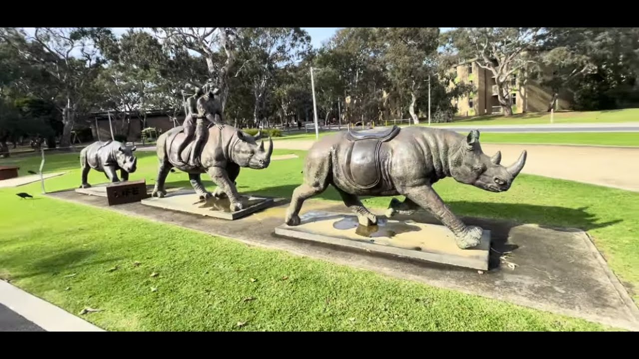 A walk around Latrobe University Bundoora campus