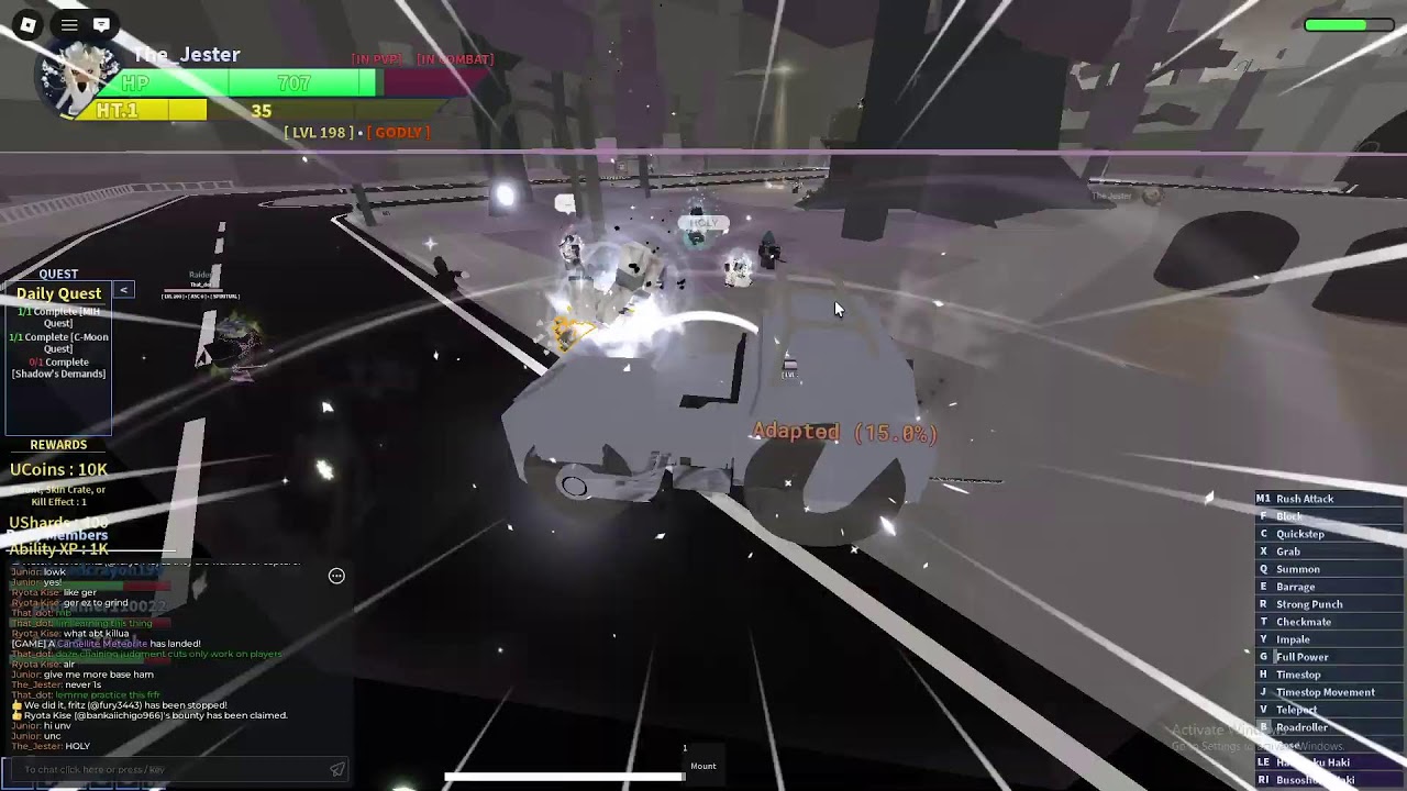 playing aut (sick stream)