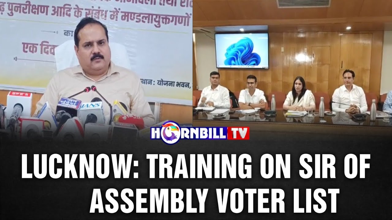 LUCKNOW: TRAINING ON SIR OF ASSEMBLY VOTER LIST