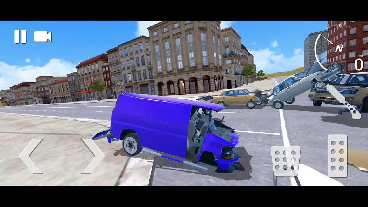 Insane Traffic Mistakes Compilation🚗💥 | car ke video #beamngdrive 