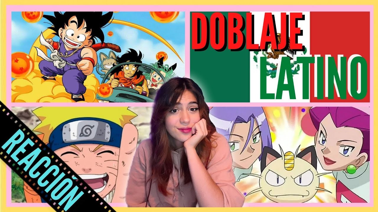 REACCIONANDO al DOBLAJE LATINO en ANIME 😍🤣