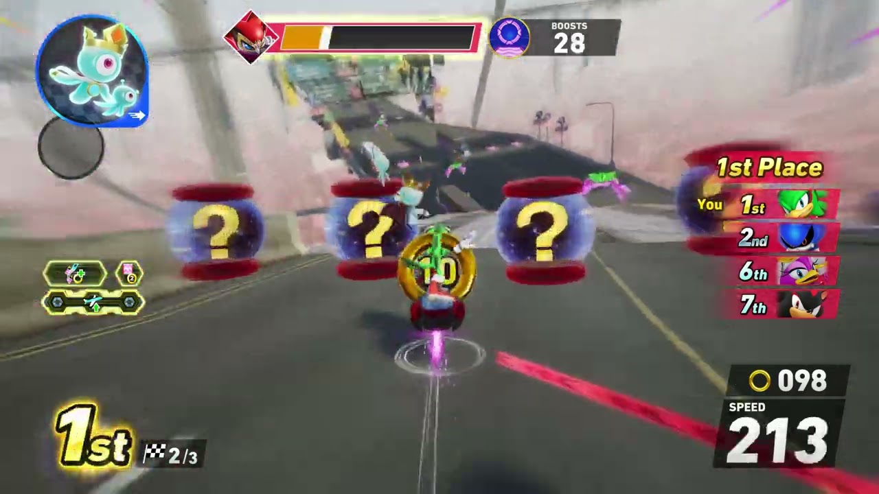Sonic Racing Crossworlds: NiGHTS Festival Race #10 (Radical Highway) [1080 HD]