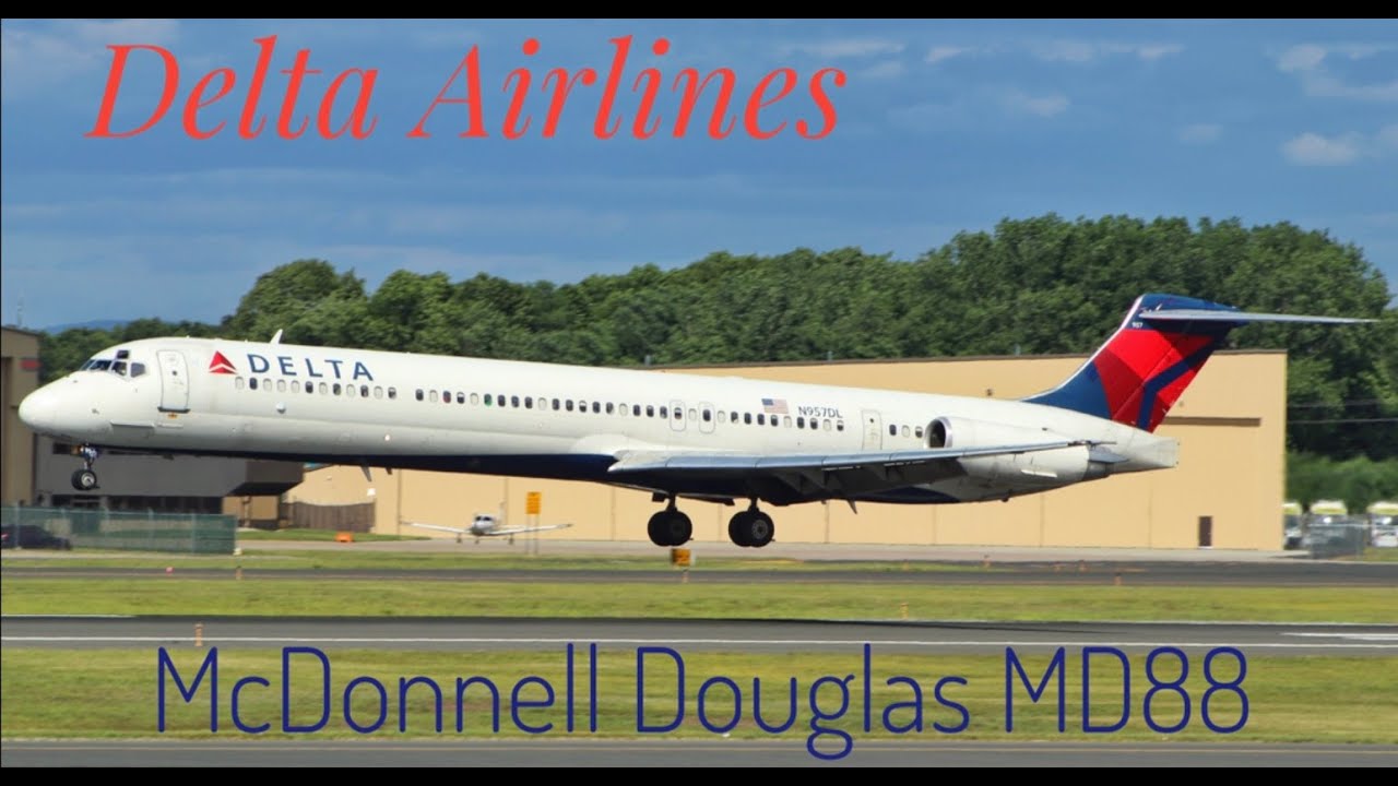 Delta Airlines MD-88 Hartford to Atlanta Trip Report (Full Flight)