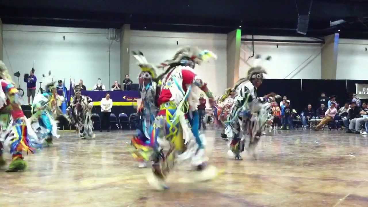 Men's Grass Dance Choctaw Nation Powwow Durant Oklahoma November 23, 2012