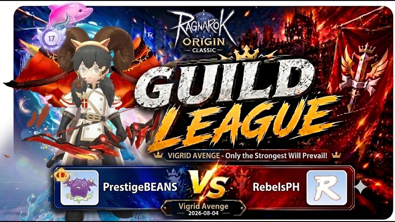 PrestigeBEANS | HIGH WIZARD GUILD LEAGUE POV | RAGNAROK ORIGIN CLASSIC | #rooc #rooccreator