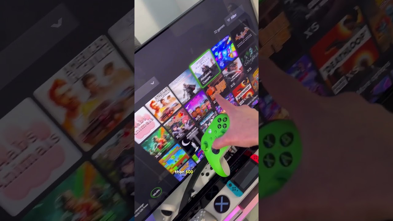 У меня 1400 игр для Xbox.