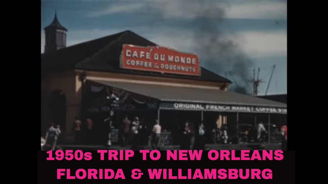 WEEKI WACHEE MERMAID SHOW, NEW ORLEANS, GREENBRIER RESORT, COLONIAL WILLIAMSBURG TRAVEL FILM XD51174