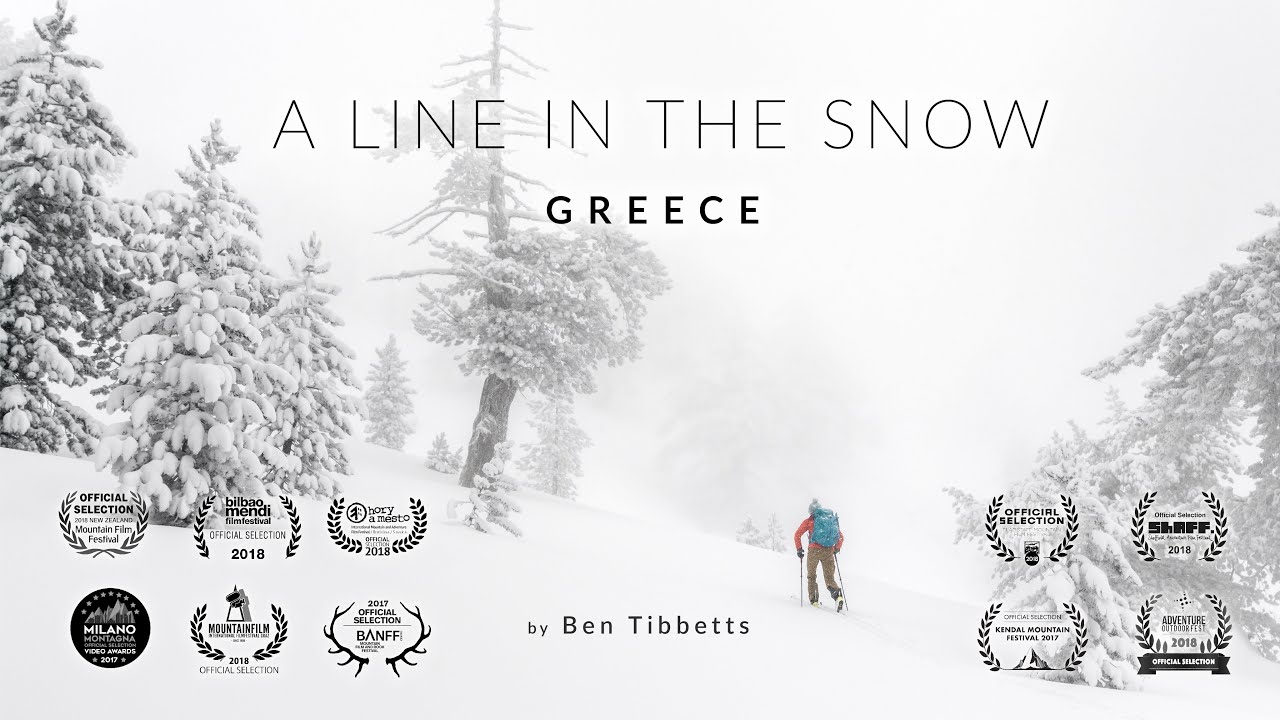 A Line in the Snow - Greece
