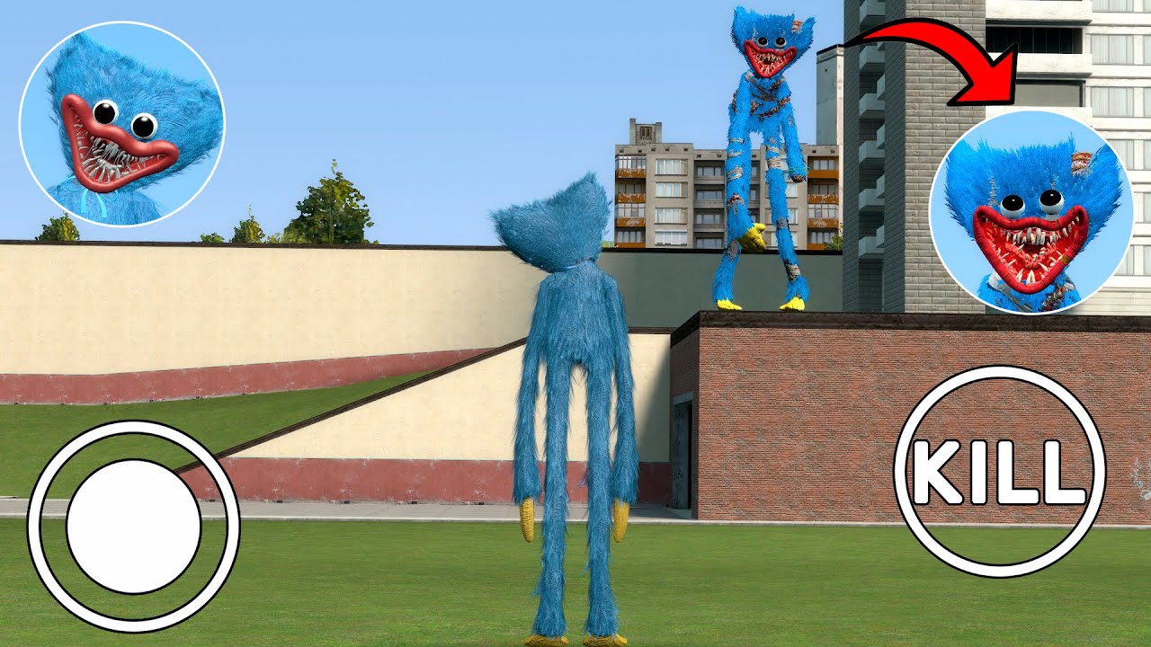 I BECAME A OLD HUGGY WUGGY VS NEW HUGGY WUGGY in Garry’s Mod!