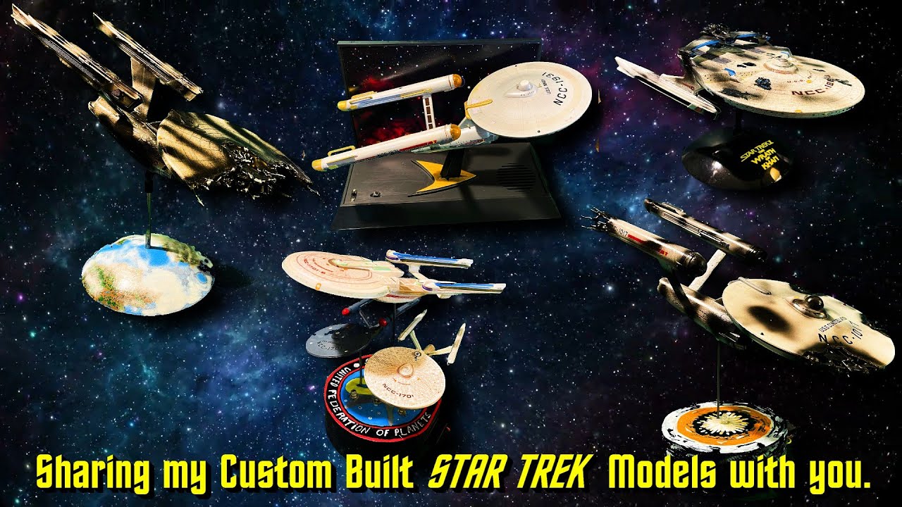 Делюсь с вами своими моделями STAR TREK, изготовленными по индивидуальному заказу