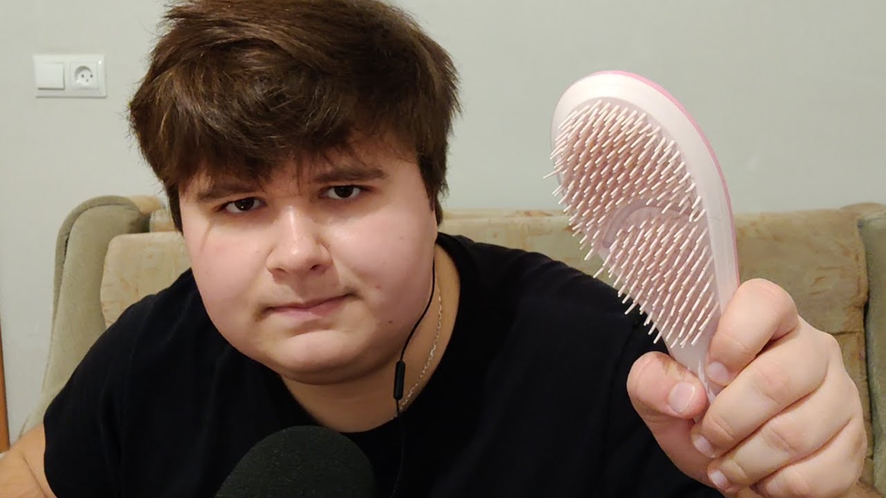 АСМР Самомассаж головы