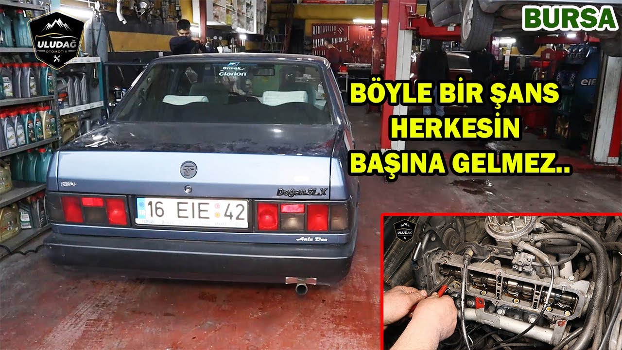 SÜBAP AYARINA GELDİ AZ DAHA MOTOR YİYORDU! (Tofaş Doğan Slx)