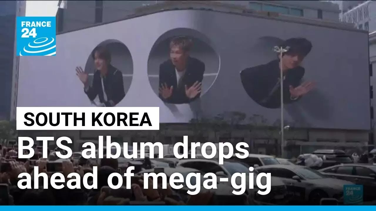 New BTS album drops as Seoul gets ready for comeback mega-gig &bull; FRANCE 24 English