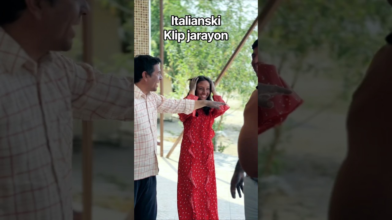 Italianski Klip jarayon #isomiddinnur