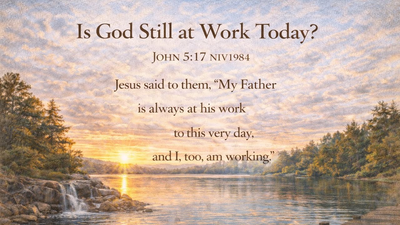 Is God Still at Work Today?