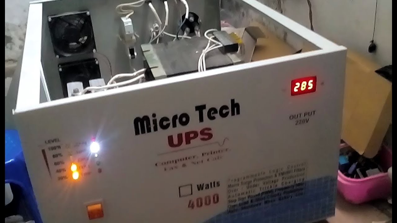 HOW TO MAKE 4000 WATT UPS