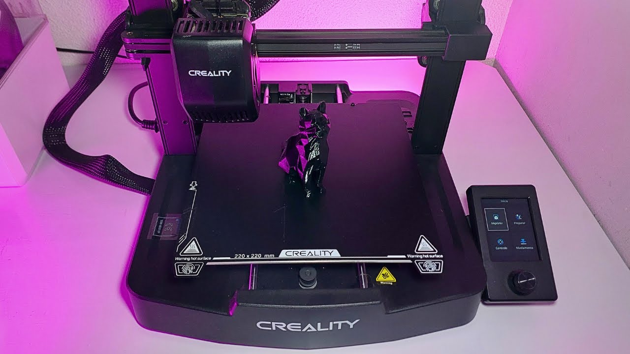 Unboxing, Montagem e Primeira Impressão Ender 3 v3 SE -Melhor Impressora Para Iniciantes #AliExpress
