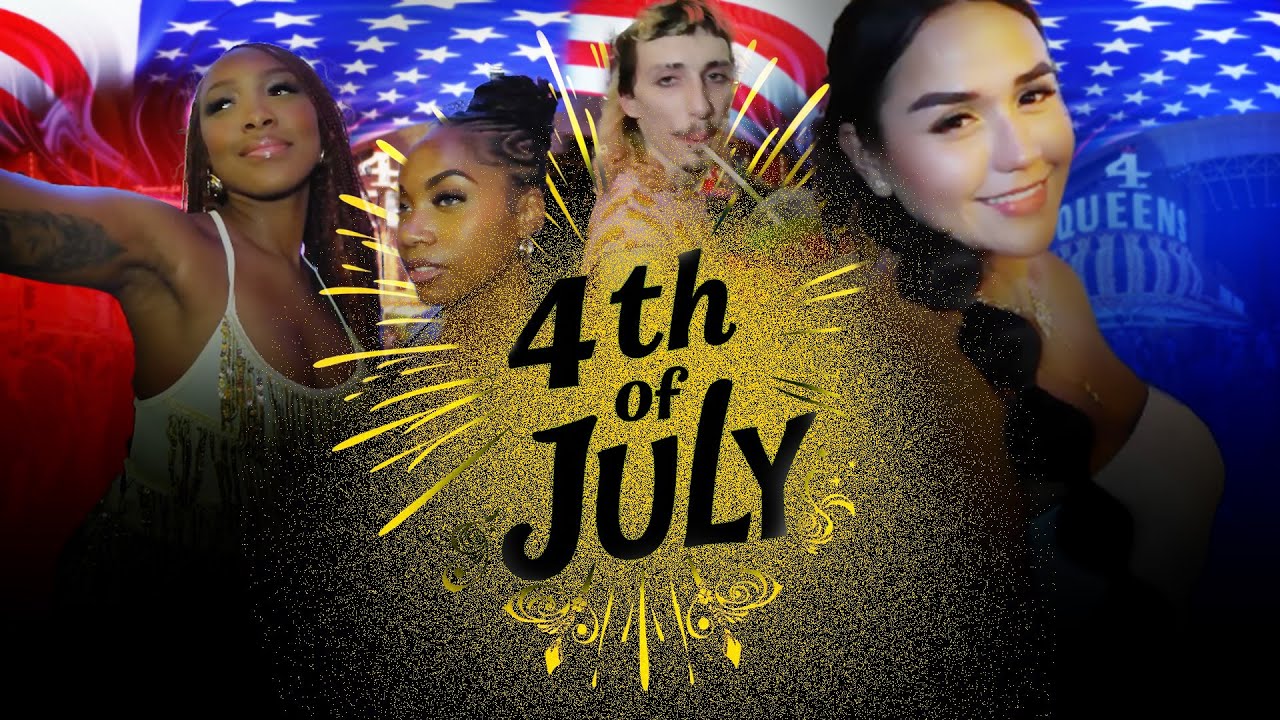 Fremont St Las Vegas 4th of July 2025 VR 180 8K