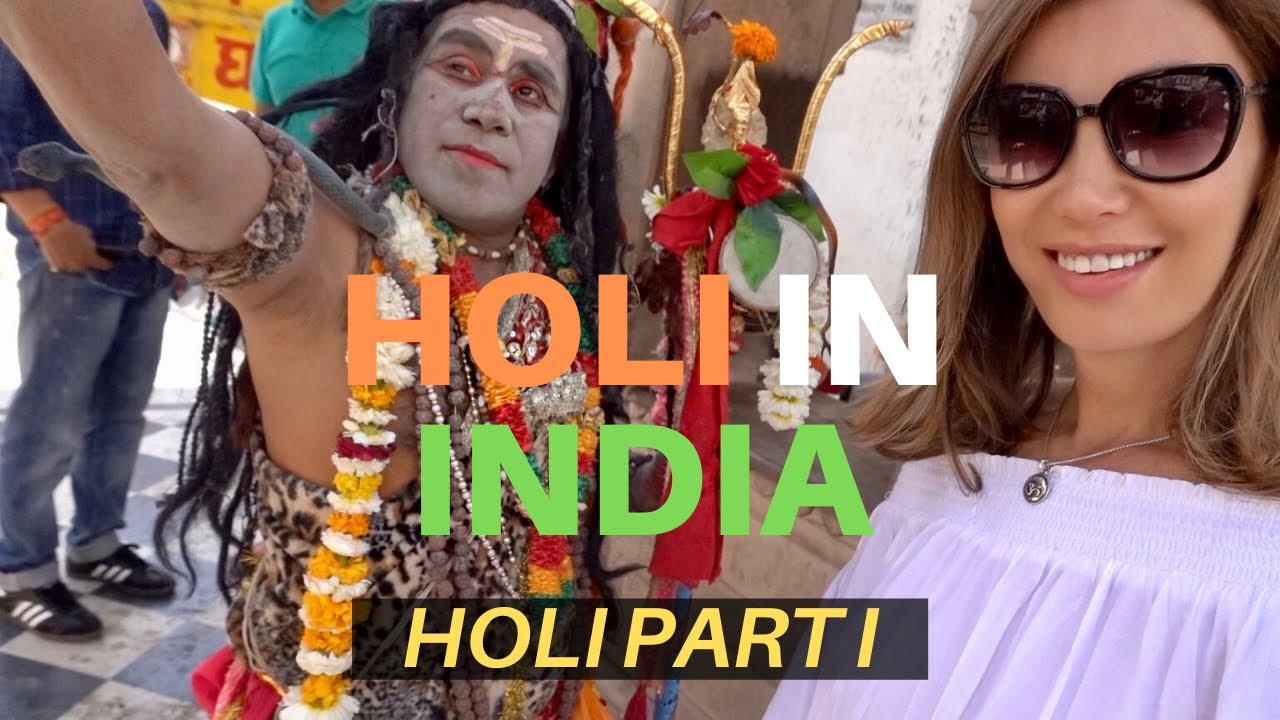 Celebrating HOLI in Pushkar, India I Part I #Holi #Holi2020