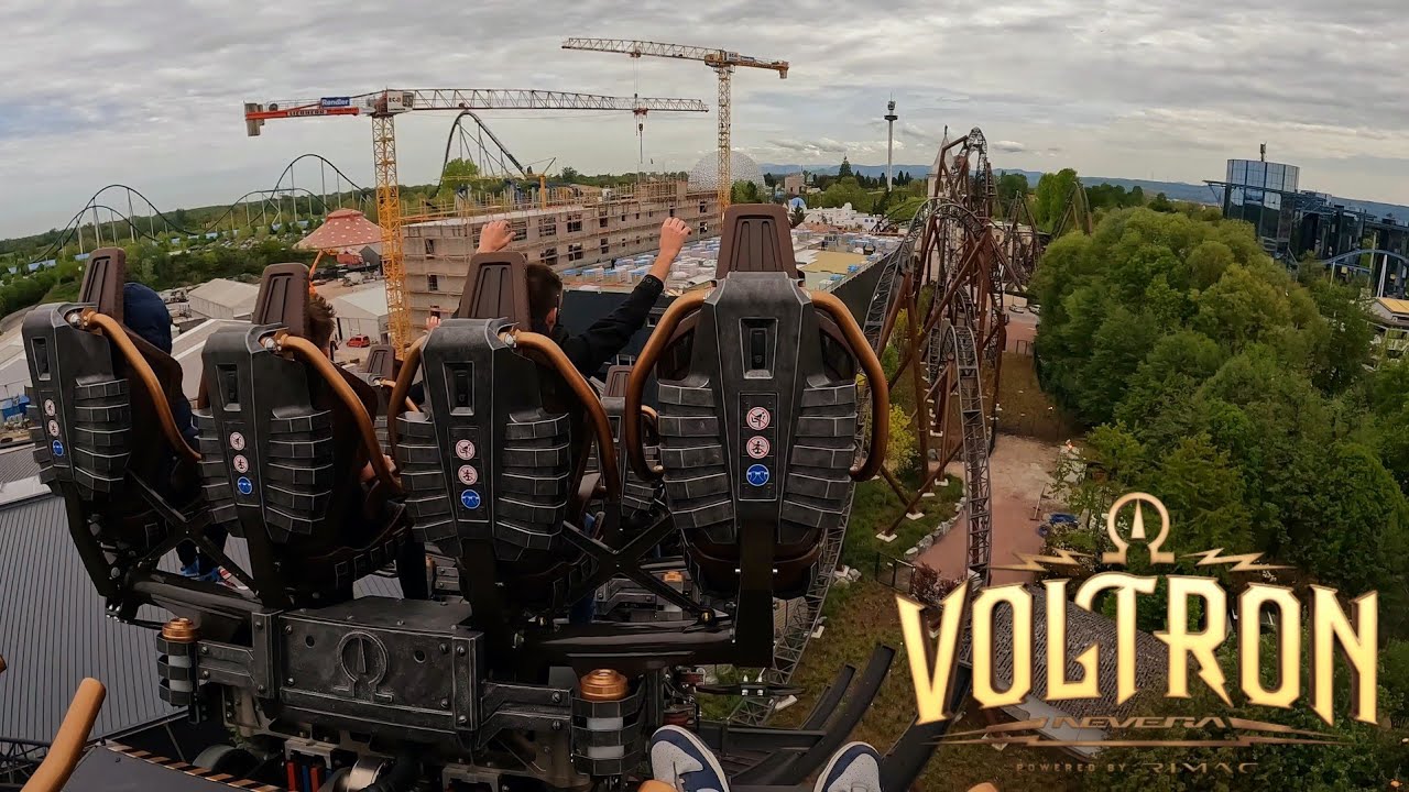 VOLTRON Nevera , Europa Park last row POV [4K]