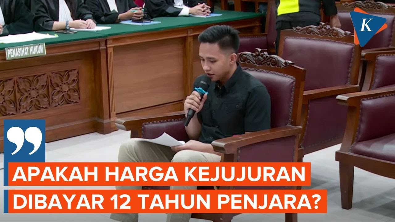 [FULL] Pleidoi Richard Eliezer : Ternyata Saya Diperalat, Dibohongi, Disia-siakan
