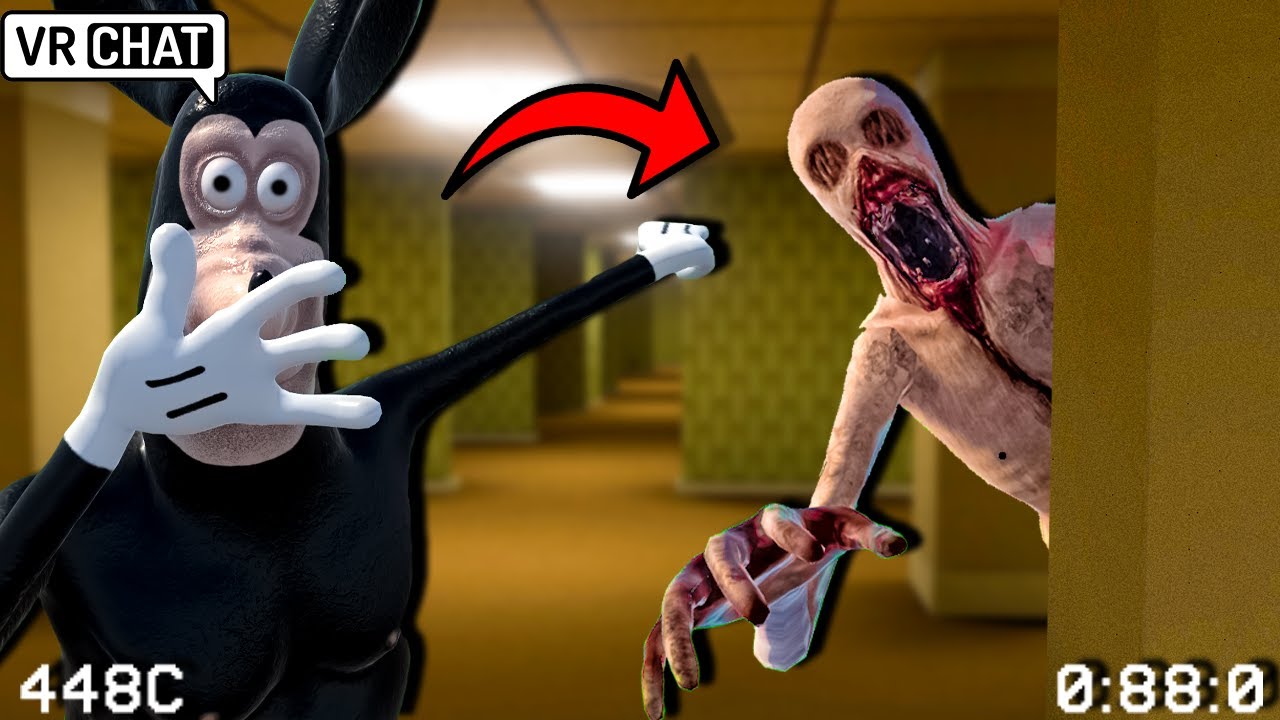 Mickey Finds The Backrooms...