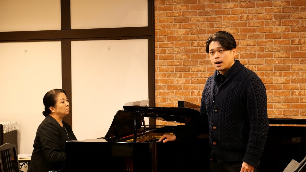 山田耕筰《鐘が鳴ります》  テノール(本堂誠彦)