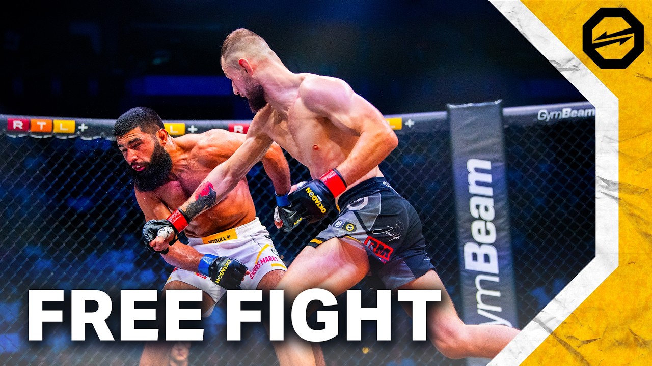 Exciting fight end! 🔥 CIGÁNIK vs. HALIMSON | FREE FIGHT | OKTAGON 73