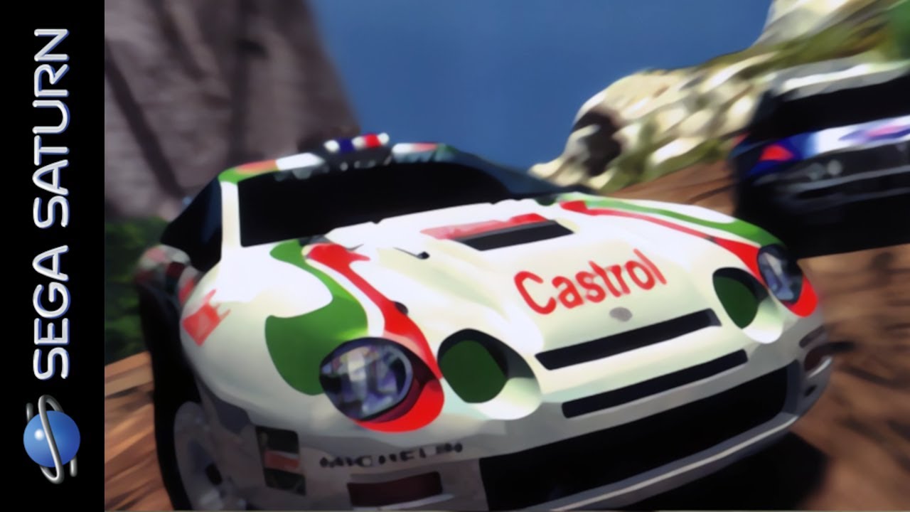 Sega Rally Championship (Saturn) Playthrough