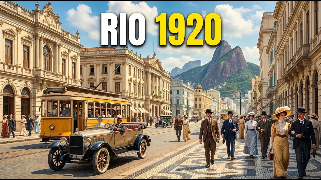 Você Não Vai Acreditar no RIO de Janeiro de 1890 - 1920