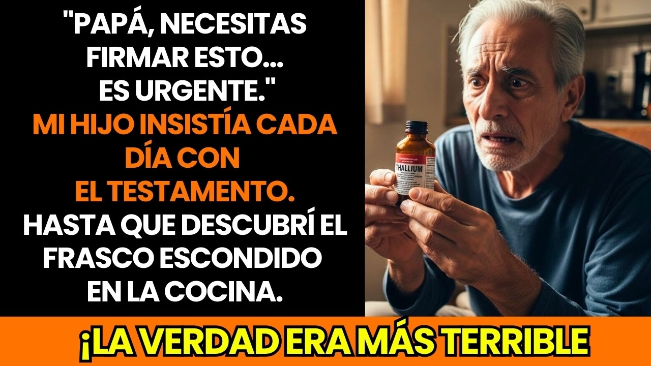 MI HIJO ME ENVENENÓ POR LA HERENCIA... PERO DIOS LE MOSTRÓ LA VERDAD