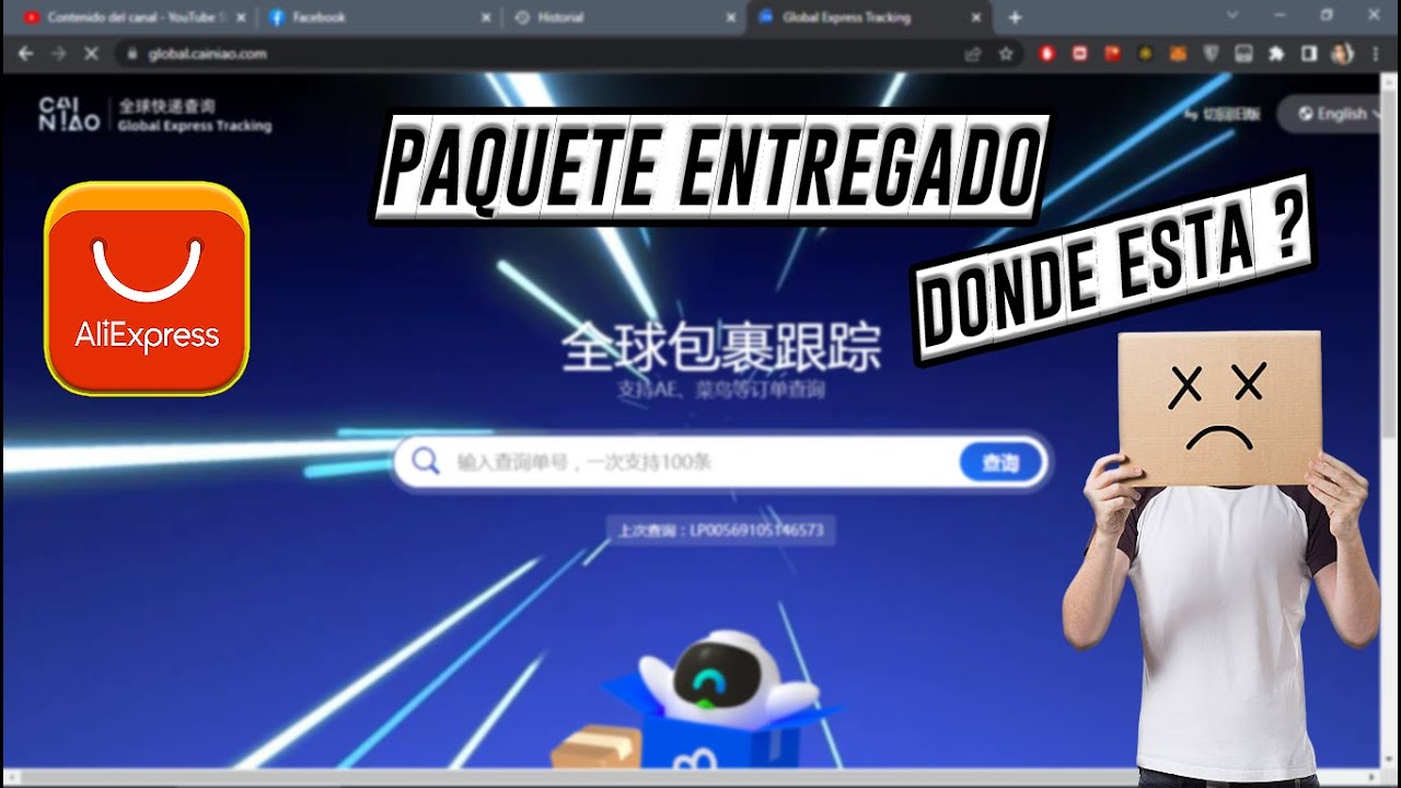 ENVIOS PERDIDO EN ALIEXPRESS CUIDADO (ENTREGADO)