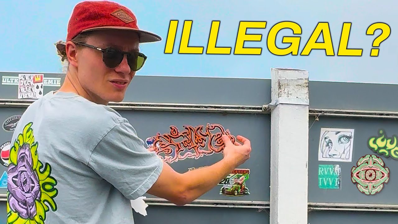 Are Stickers Illegal? 